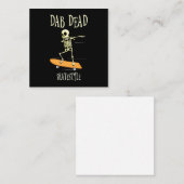 Carte De Correspondance Style de skate Halloween Dabbing (Devant / Derrière)