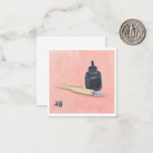 Carte De Correspondance Stylet et encre