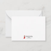 Carte De Correspondance Sucre de canne rétro Lanes Bowling Elf (Dos)