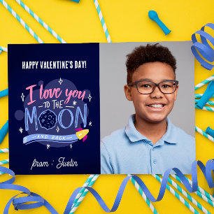 CARTE DE CORRESPONDANCE SUR LA LUNE ET DE RETOUR LES ENFANTS