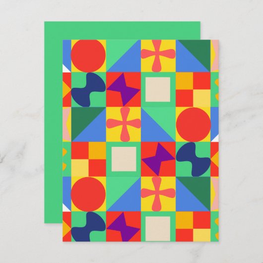 Carte De Correspondance Surface composée (Devant / Derrière)