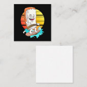 Carte De Correspondance Sushi de Surf (Devant / Derrière)