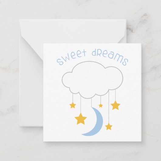 Carte De Correspondance Sweet Dreams (Devant)