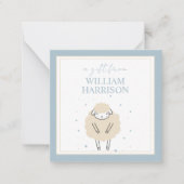 Carte De Correspondance Sweet Dreams Compter Moutons Baby Enceinte Cadeau (Devant)