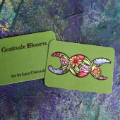 Carte De Correspondance Symbole de la lune triple