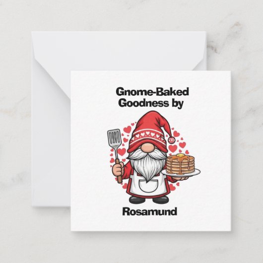 Carte De Correspondance Tablier d'impression tout-en-un (Devant)