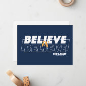 Carte De Correspondance Ted Lasso | Croire en la foi (Devant/Arrière en situation)