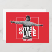 Carte De Correspondance Ted Lasso | Dani Rojas Fútbol is Life (Devant / Derrière)