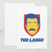 Carte De Correspondance Ted Lasso | Icône face (Devant / Derrière)