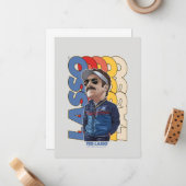 Carte De Correspondance Ted Lasso | Lasso Bobblehead (Devant/Arrière en situation)