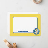 Carte De Correspondance Ted Lasso | Team Lasso Tea Iconic Avatar (Devant/Arrière en situation)