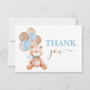 Carte De Correspondance Teddy Bear merci