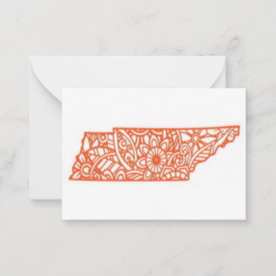 Carte De Correspondance Tennessee
