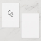 Carte De Correspondance Thème cri du perroquet (Devant / Derrière)