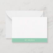 Carte De Correspondance Thème de golf Green Personnalisé (Dos)