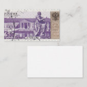 Carte De Correspondance Timbre postal russe Kuskovo (Devant / Derrière)