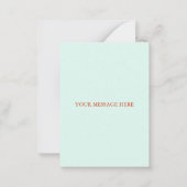 Carte De Correspondance Tiny Valentine, You're Dino-mite Dinosaur (Dos)