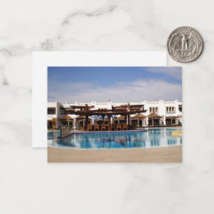 Carte De Correspondance Tivoly Aquapark Hotel dans la ville Sharm el Sheik