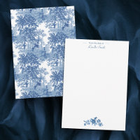 Toile de paysage bleu vintage avec Urnes et Colonn