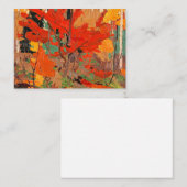 Carte De Correspondance Tom Thomson - Automne, automne 1916 (Devant / Derrière)