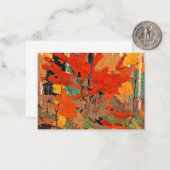 Carte De Correspondance Tom Thomson - Automne, automne 1916 (Devant/Arrière en situation)