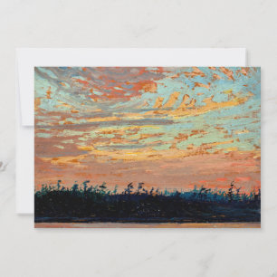 Carte De Correspondance Tom Thomson - Sunset Sky