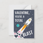 Carte De Correspondance Total Blast Classroom Saint-Valentin (Devant)