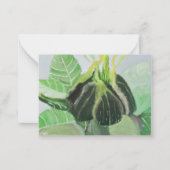 Carte De Correspondance Tournesol (Devant)