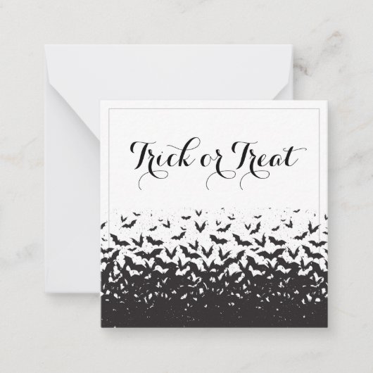 Carte De Correspondance Tracer ou traiter Halloween Pop par (Devant)