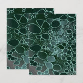 Carte De Correspondance Travail numérique Abstrait 9 (Devant / Derrière)