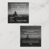 Carte De Correspondance Travaux d'une vie (Devant / Derrière)
