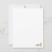 Carte De Correspondance TREFLEURS St Patricks jour 4x5 Plat Merci note (Dos)