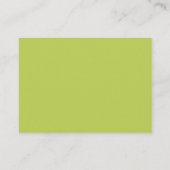 Carte De Correspondance Trendy Soft Chartreuse Note Card (Devant)