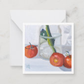 Carte De Correspondance Trio de tomates rouges (Devant)