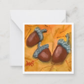 Carte De Correspondance Trois Acorns (Devant)