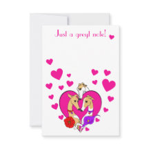 Trois magnifiques lévriers de la Saint-Valentin