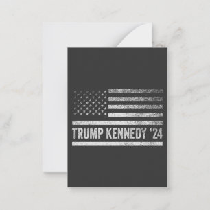 Carte De Correspondance Trump Vance Kennedy reprend l'Amérique