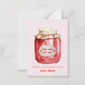 Carte De Correspondance Tu es mon tube préféré Joyeuse Saint-Valentin de l (Devant)