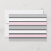 Carte De Correspondance Tulipe noire et Parties scintillant d'or Merci (Dos)