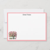 Carte De Correspondance Tulipes (Devant)