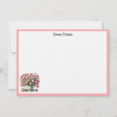 Carte De Correspondance Tulipes (Devant)
