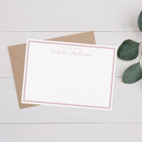 Typographie minimale Script Décontracté Pastel Ros