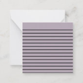 Carte De Correspondance Un bébé en route (Dos)