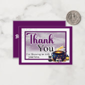 Carte De Correspondance Un bébé est en route (Devant/Arrière en situation)