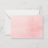 Carte De Correspondance Un gentil petit citrouille merci (Dos)