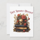 Carte De Correspondance Une romance sombre observée (Dos)