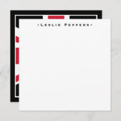 Carte De Correspondance Union Jack (Devant / Derrière)