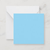 Carte De Correspondance Unique (Dos)