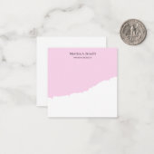 Carte De Correspondance Unique Professionnel Élégant Plain Simple Spécial (Devant/Arrière en situation)