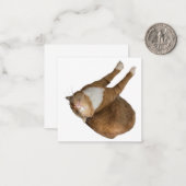 Carte De Correspondance Upside-Down Sunshine (Devant/Arrière en situation)